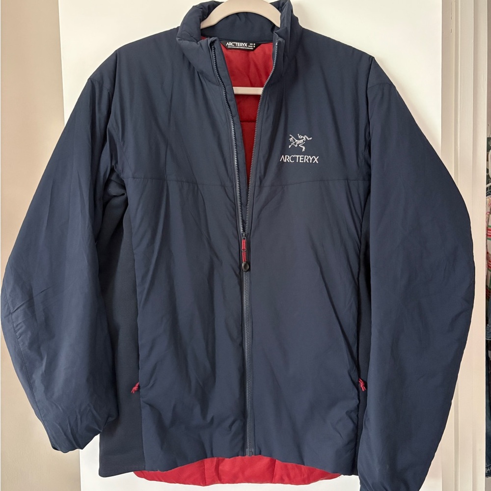 Arc'teryx Navy Jacket with Red Interior